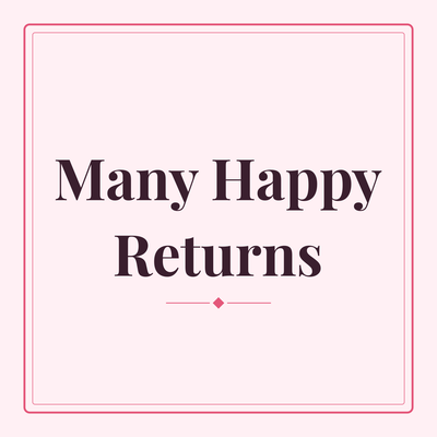 Many Happy Returns