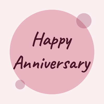 Happy Anniversary