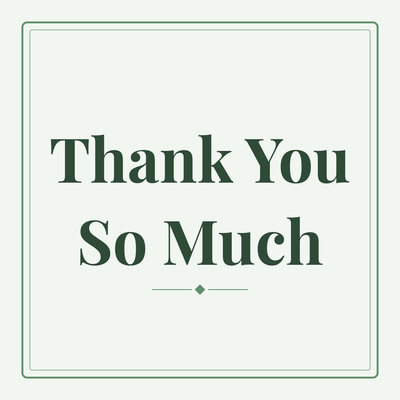 Thank You So Much