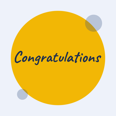 Congratulations