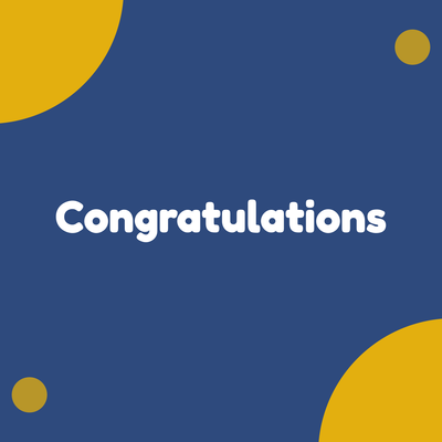 Congratulations
