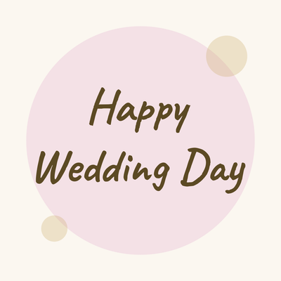 Happy Wedding Day